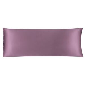 Satin Body Pillowcase Silky Long Pillowcase, Snow Mauve 20"x54"